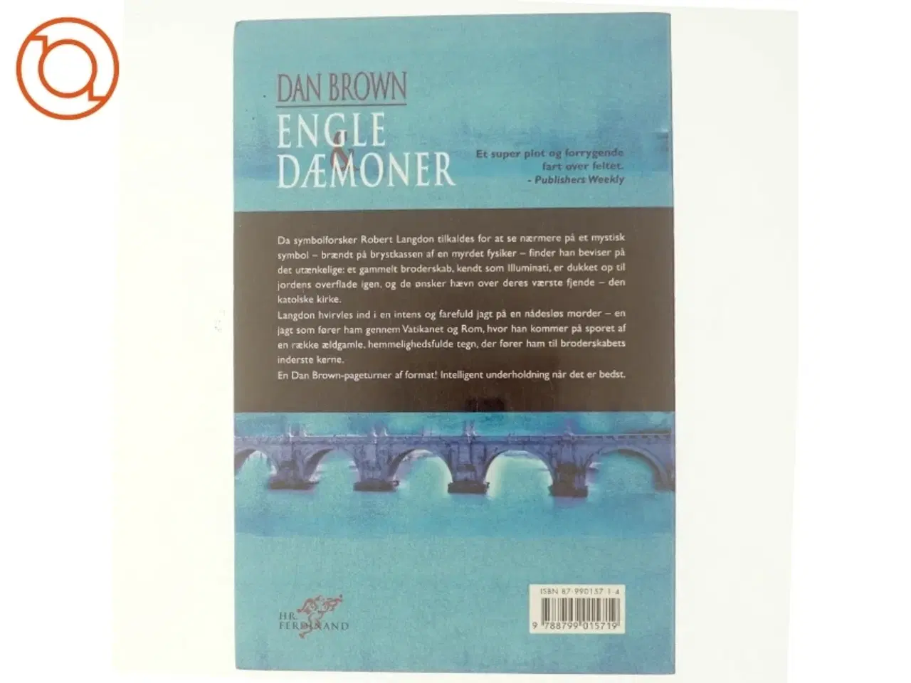 Billede 3 - Engle & dæmoner af Dan Brown (Bog)