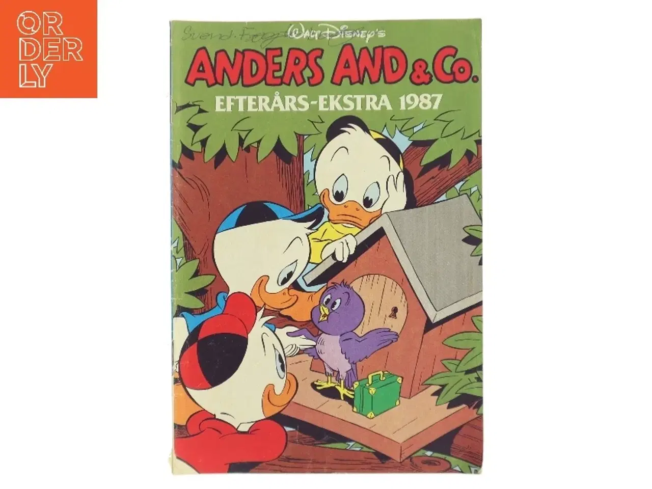 Billede 1 - Anders And & Co. Efterårs-Ekstra 1987 (Bog)