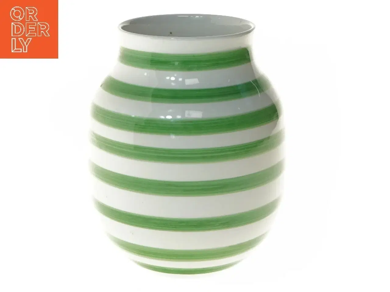 Billede 1 - Stribet vase af Kähler fra Kähler (str. 20 cm)