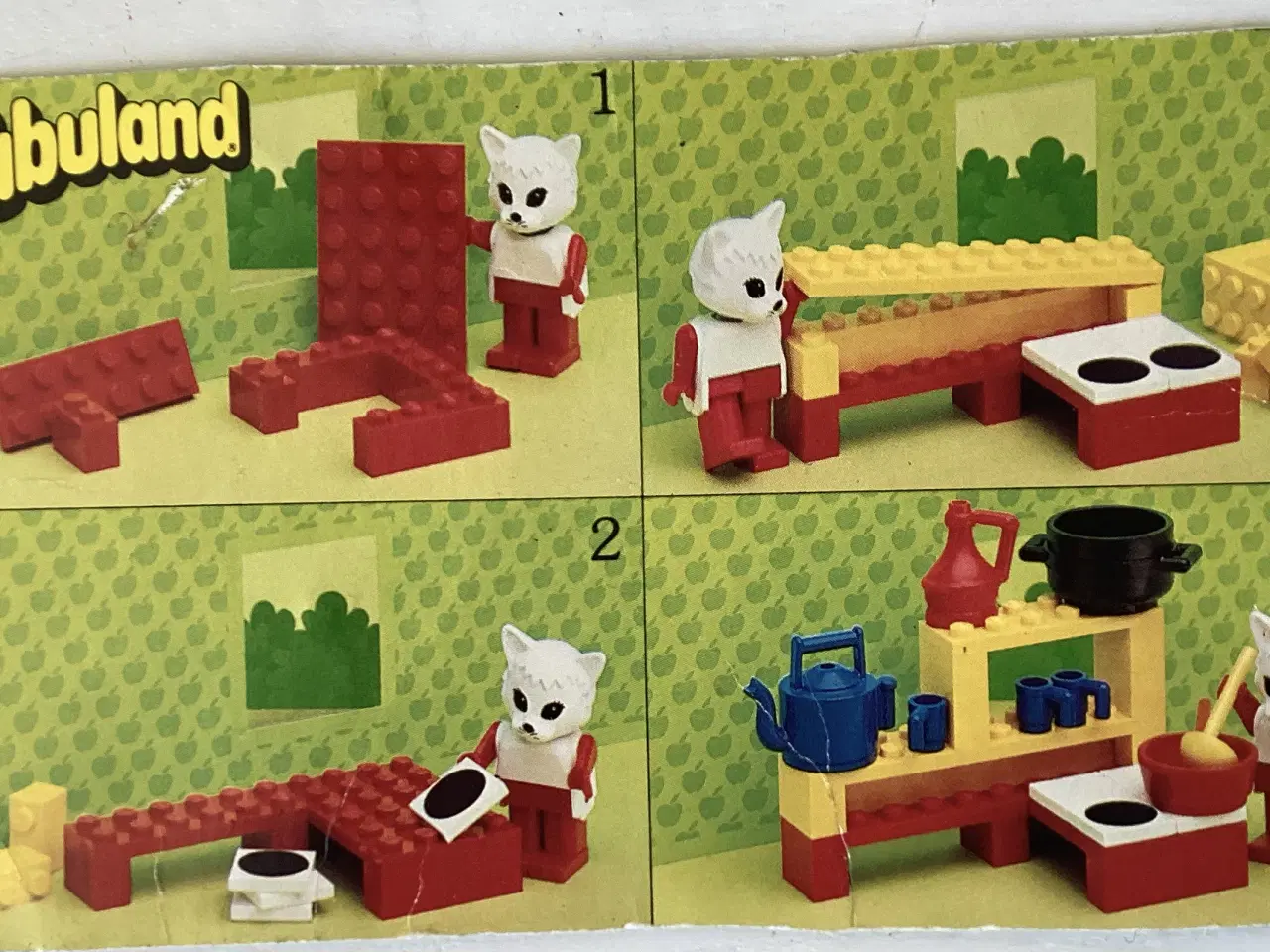 Billede 12 - Lego- Fabuland klodser, garage, køretøjer, figurer