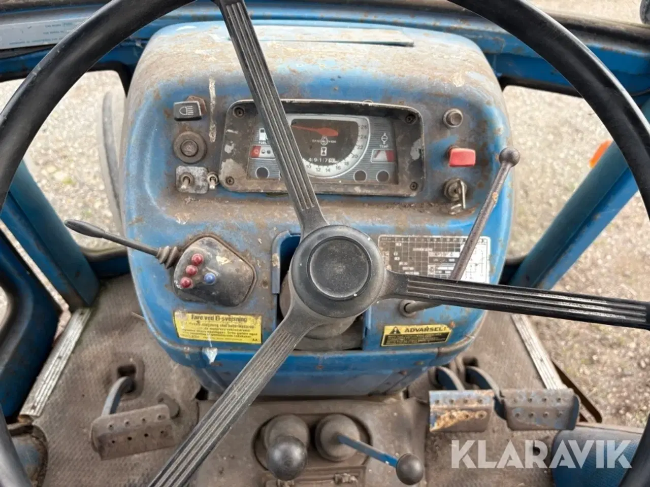 Billede 11 - Traktor Ford 4600 , med slagleklipper