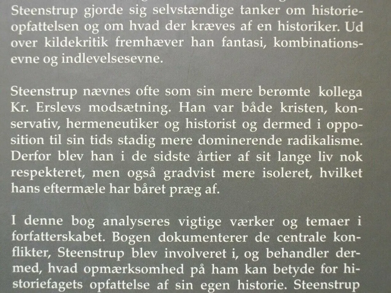 Billede 4 - den indtrængende forstaaelse - johannes steenstrup