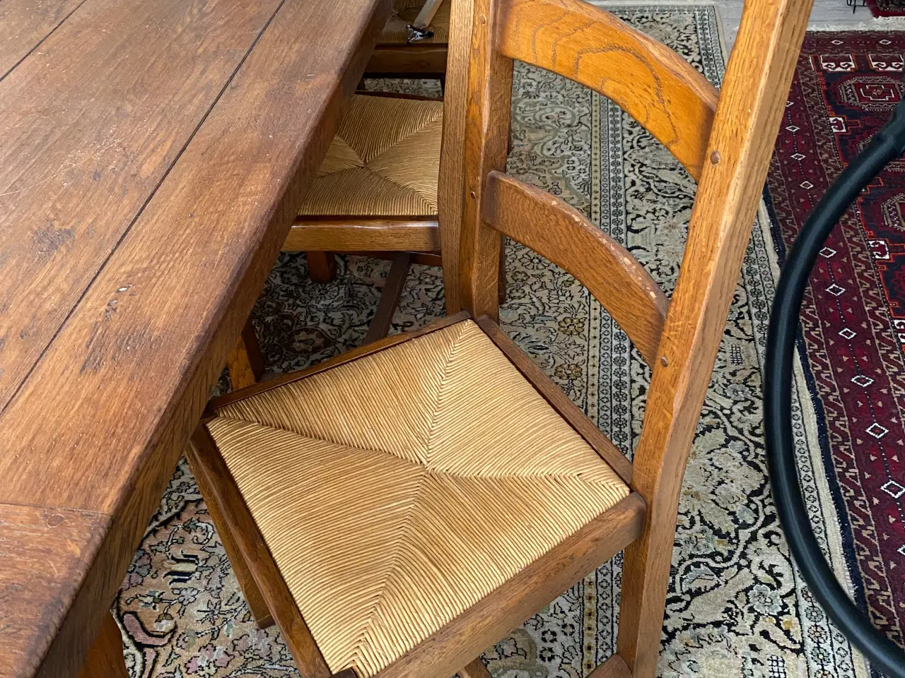 Billede 2 - Fransk langbord med 6 stole