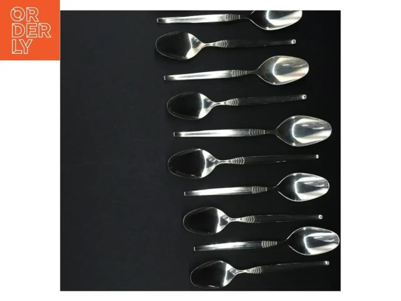 Billede 4 - Cherie Sølv plet Dessert skeer (str. 19 cm) fra Gense