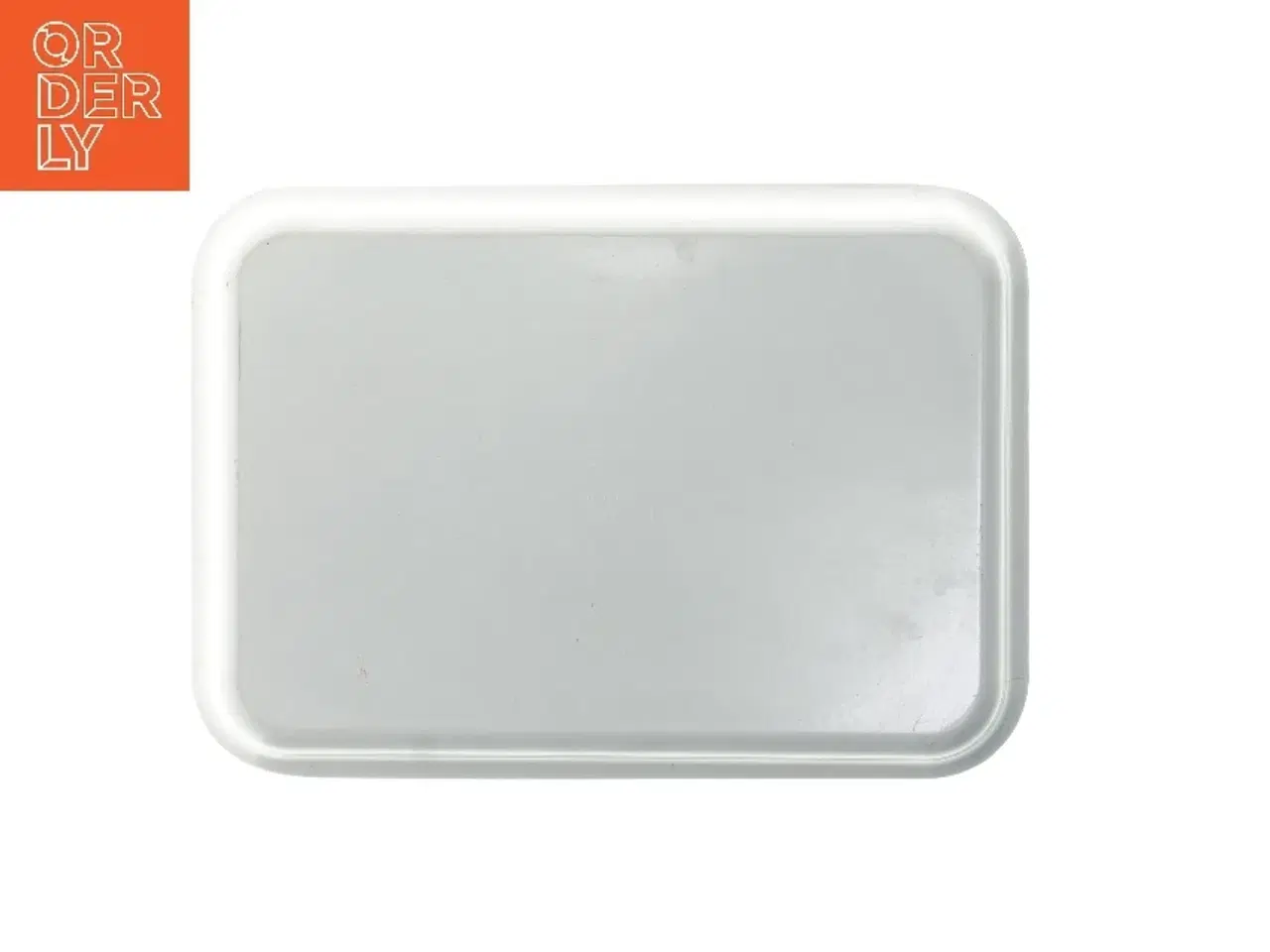 Billede 2 - Farverigt serveringsbakke med bymotiv fra IKEA (str. 28x20 cm)