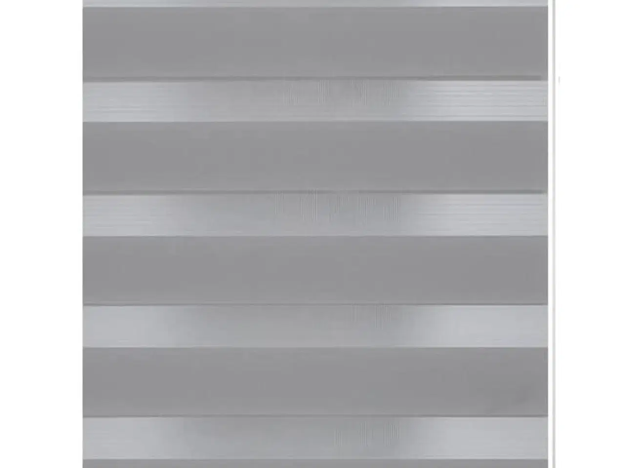 Billede 2 - Rullegardin i zebradesign 90 x 150 cm grå