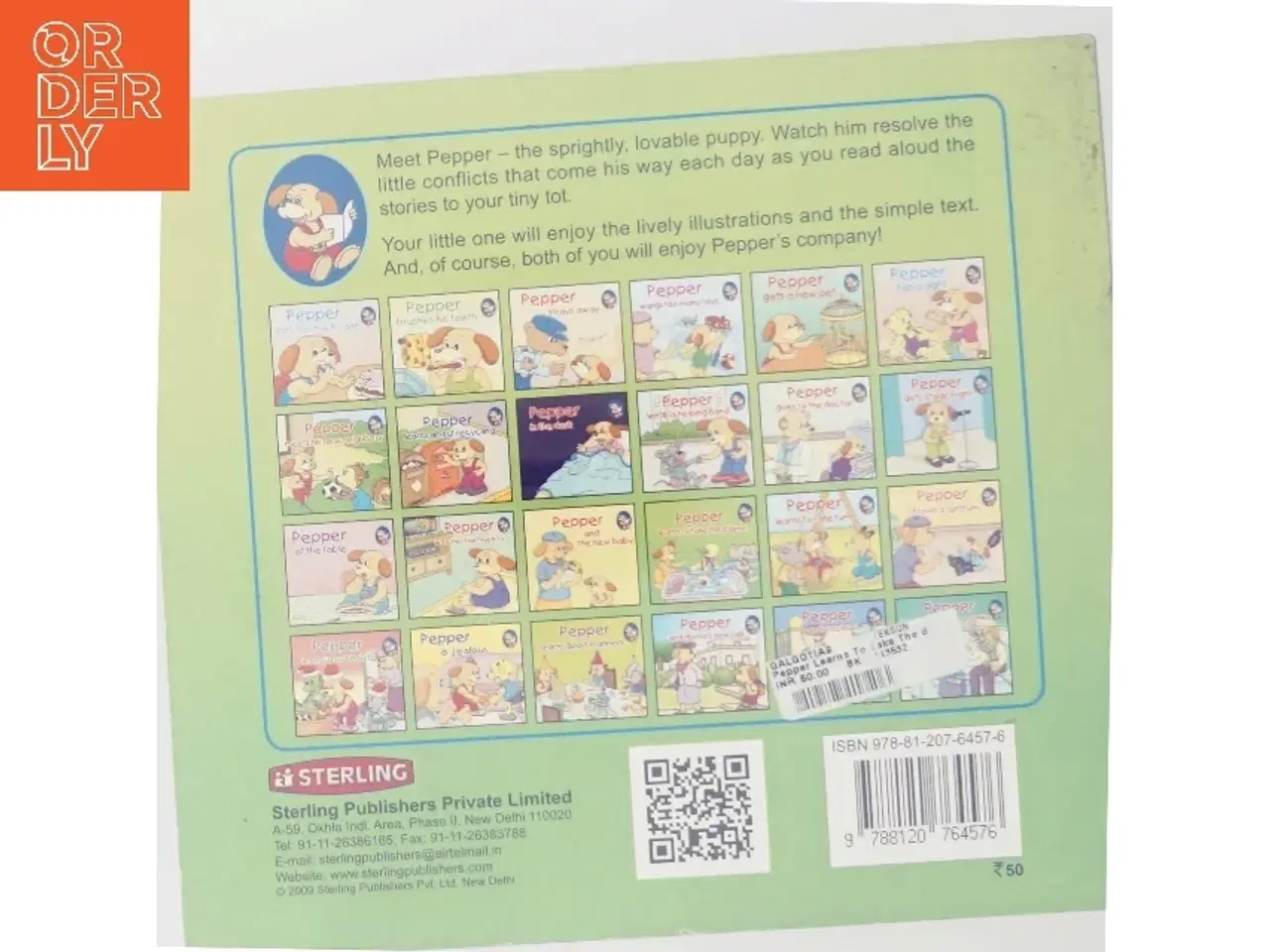 Billede 3 - Pepper lærer at tage skylden børnebog