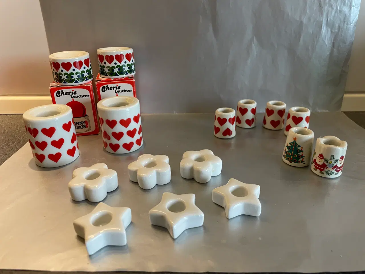 Billede 1 - Forskellige lysestager bl.a. fra Funny Design