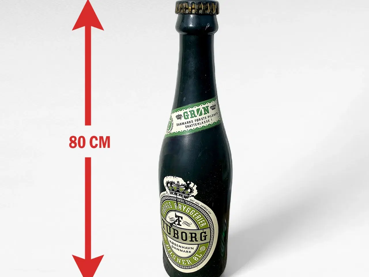 Billede 3 - Tuborg Grøn – stor reklameflaske