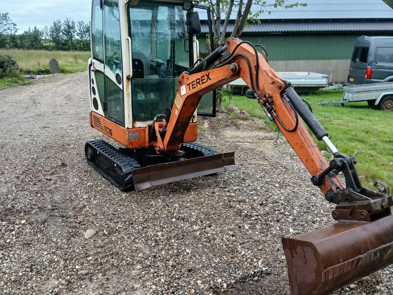 Billede 1 - Minigraver terex tc16 
