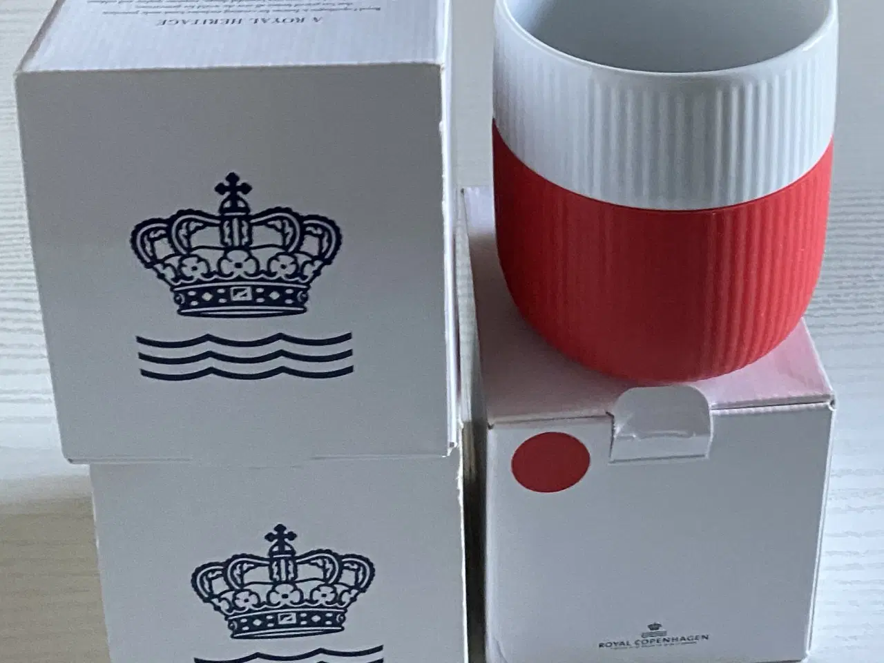 Billede 4 - Krus Royal Copenhagen, Contrast MUG-Scarlet Red