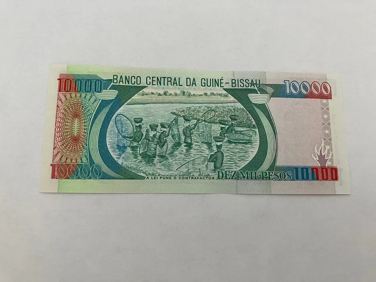 Billede 2 - 10000 Pesos Guinea Bissau 1993