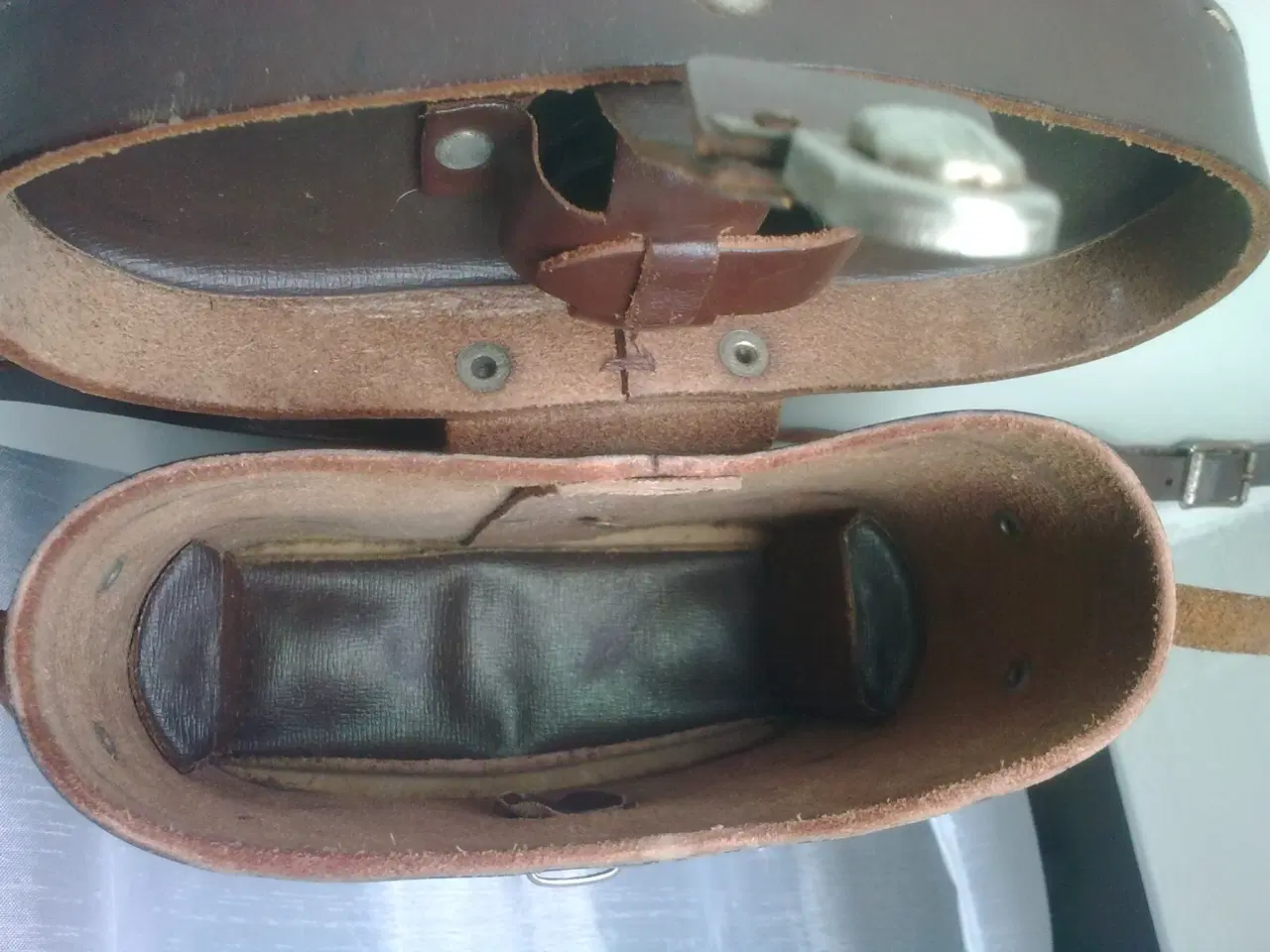 Billede 19 - LÆDER syet Abro NY el. VINTAGE ung brun upcycle