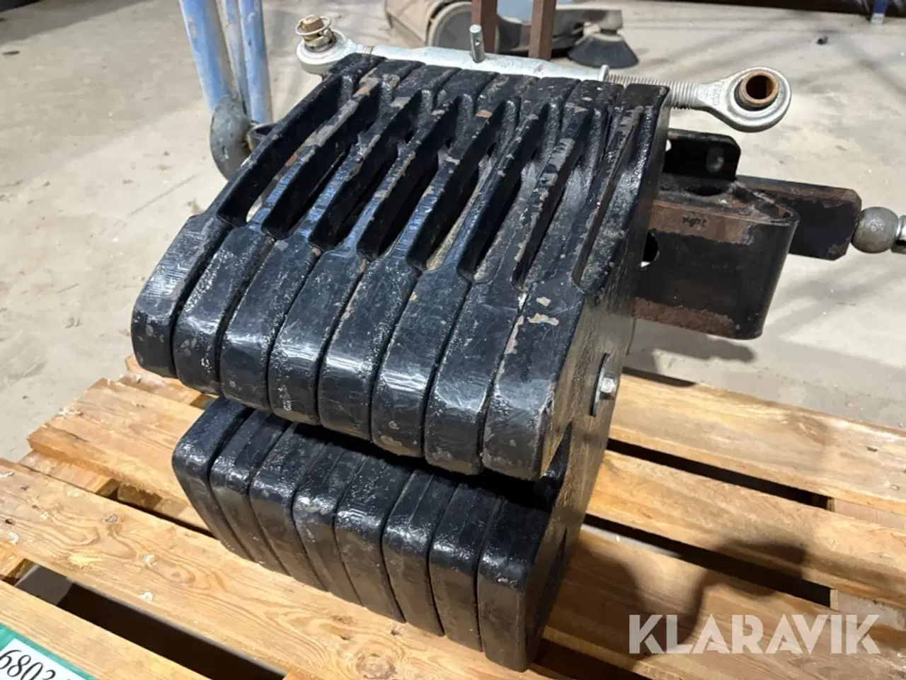 Billede 1 - Vægtklodser 8 styk á 55kg