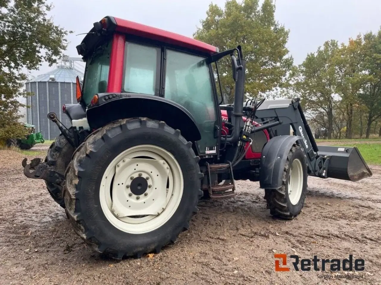 Billede 5 - Valmet N92 traktor med Quicke Q45 frontlæsser