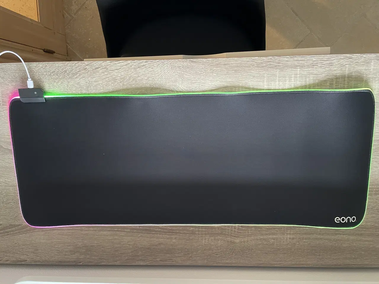 Billede 1 - Gaming Mousepad med LED lys - RGB