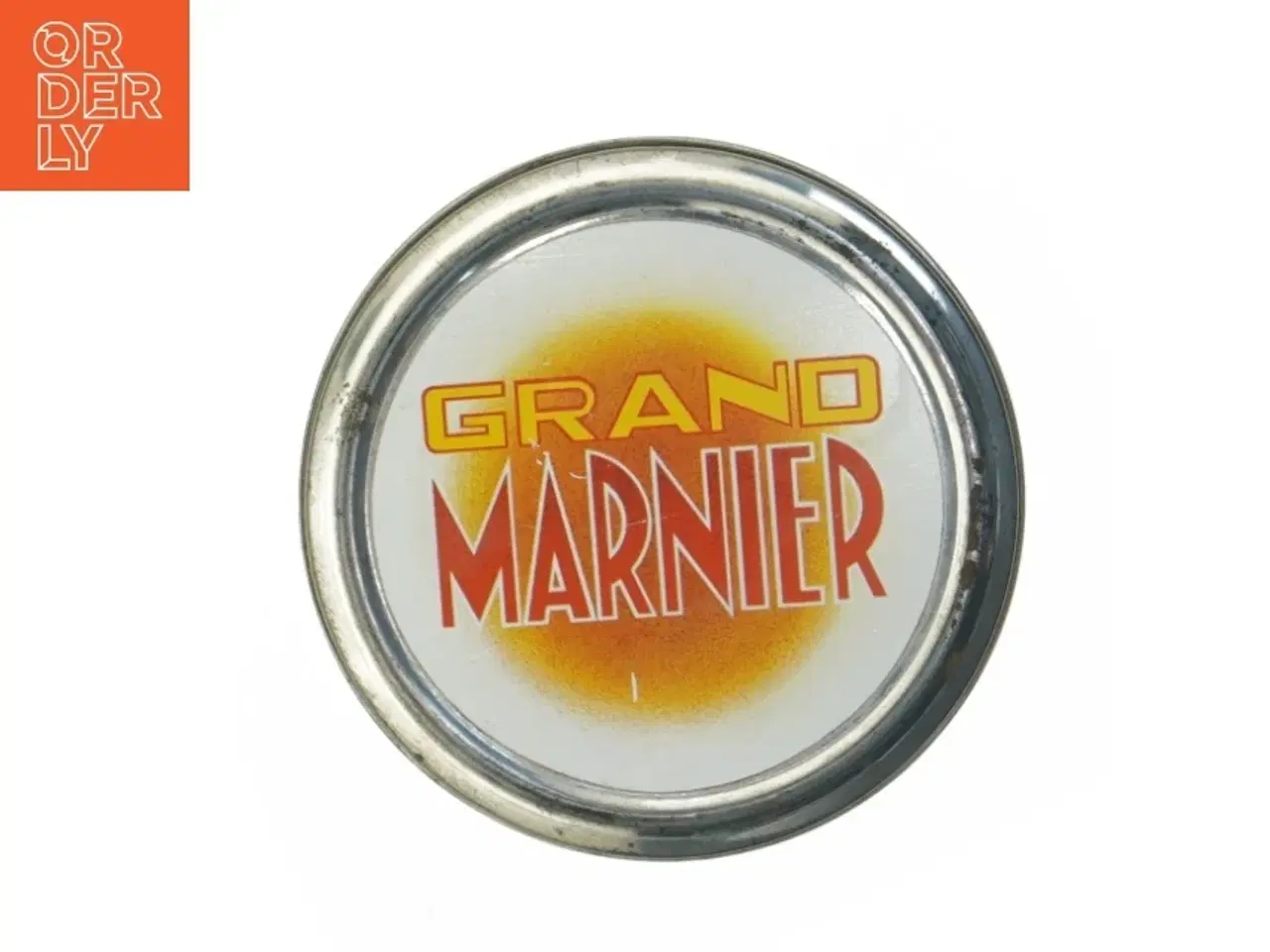 Billede 6 - Retro kaffedåse med kvinde motiv (str. Ø 11 cm længde 20 cm)