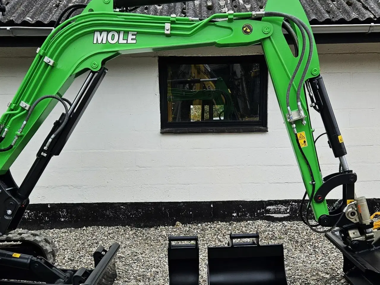 Billede 7 - MOLE M20 EL / fabriksny / 100% elektrisk / skovlsæt