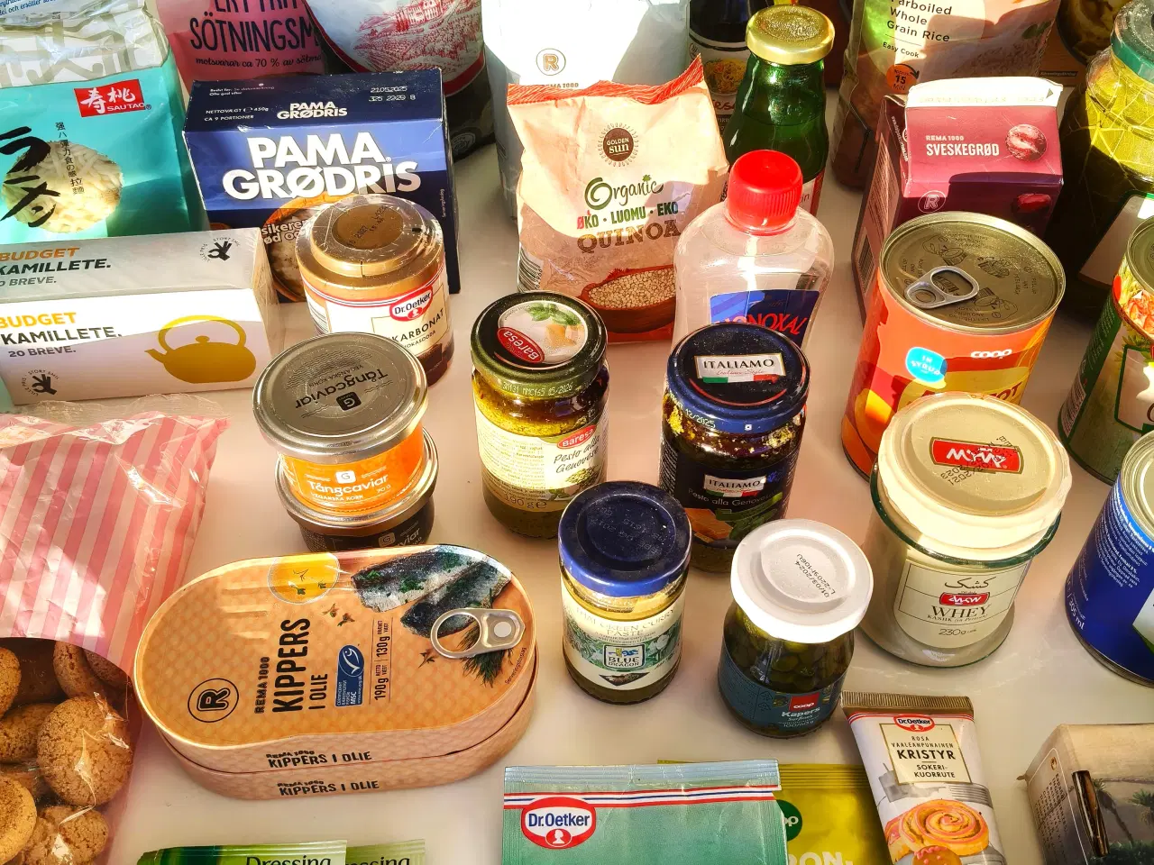 Billede 5 - Kæmpe samling af madvarer til fx. spisekammeret