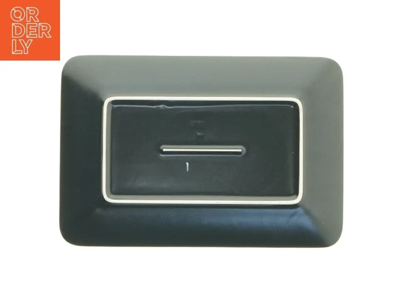 Billede 3 - Sorte rektangulære tallerkener fra IKEA, 8 stk. (str. 30x20 cm)