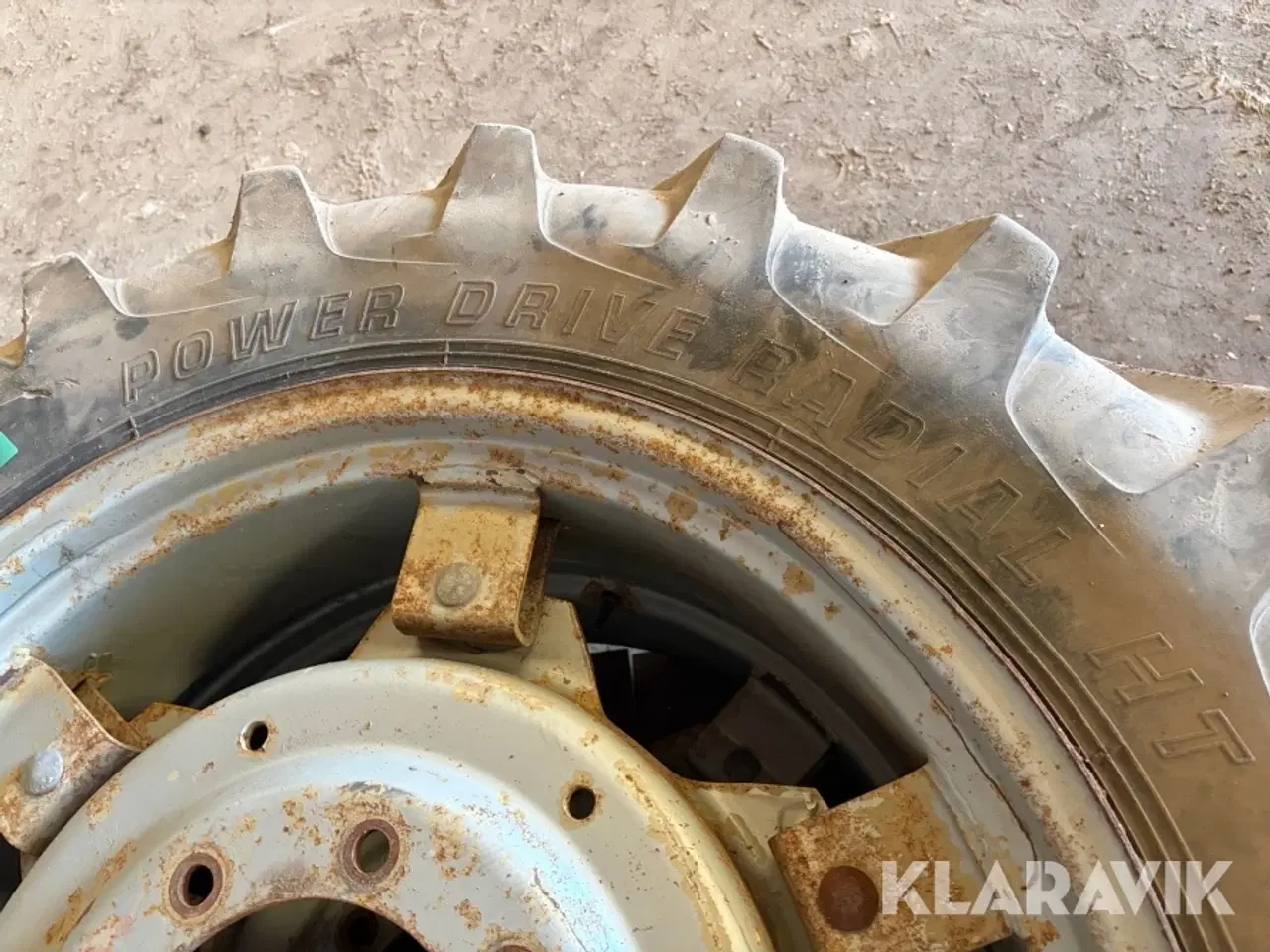 Billede 8 - Hjul Ford Dexta 2 styk