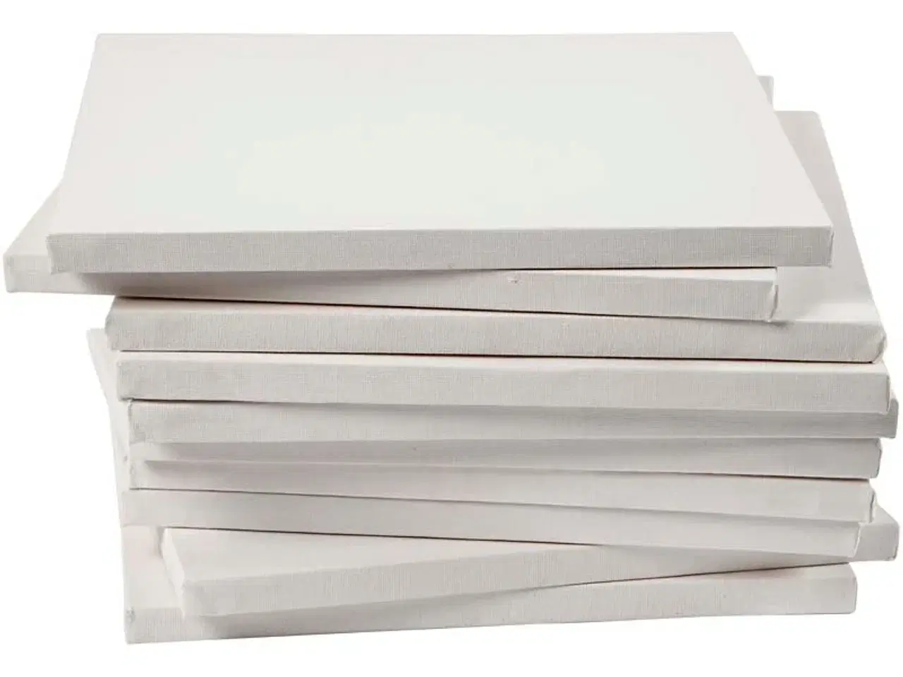 Billede 1 - Malerlærred, D: 1,6 cm, str. 30x30 cm, 280 g, hvid, 40 stk./ 1 pk.