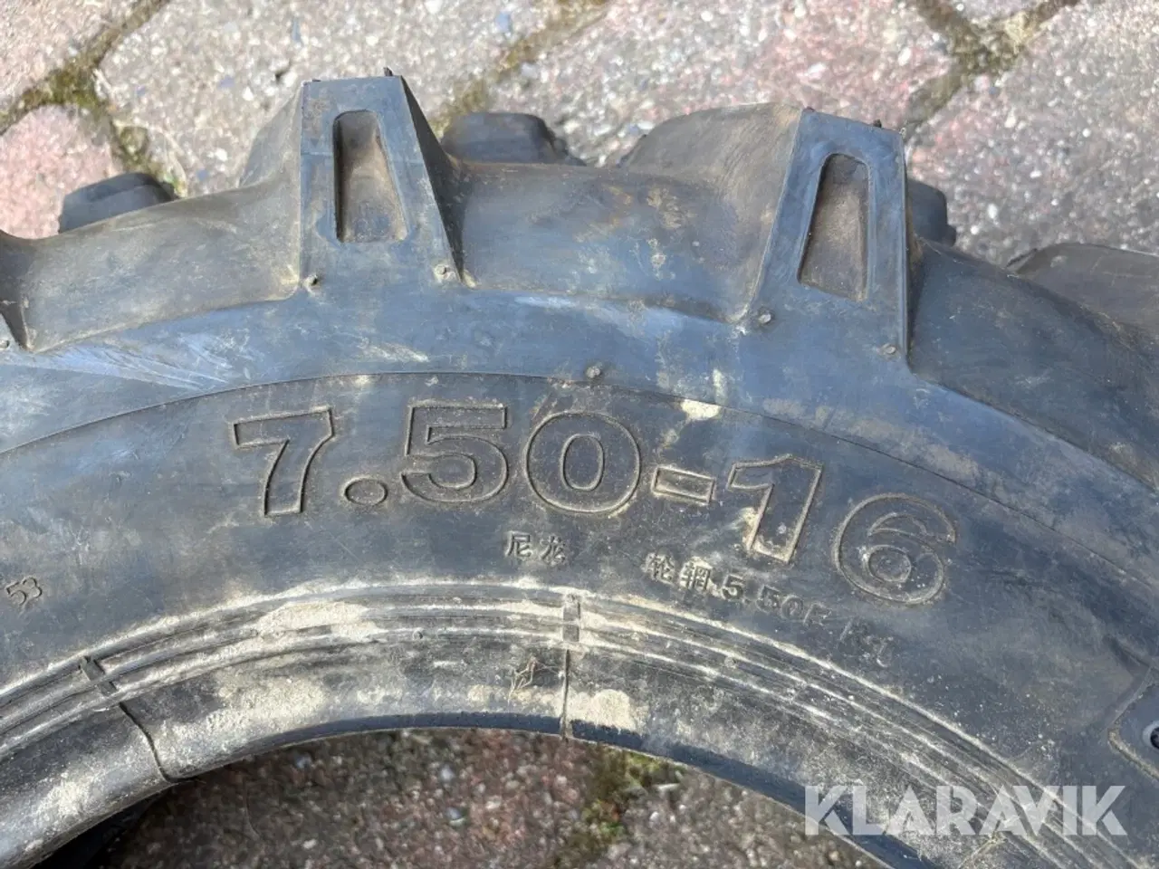 Billede 7 - Mini-traktor dæk Thaishan med slange