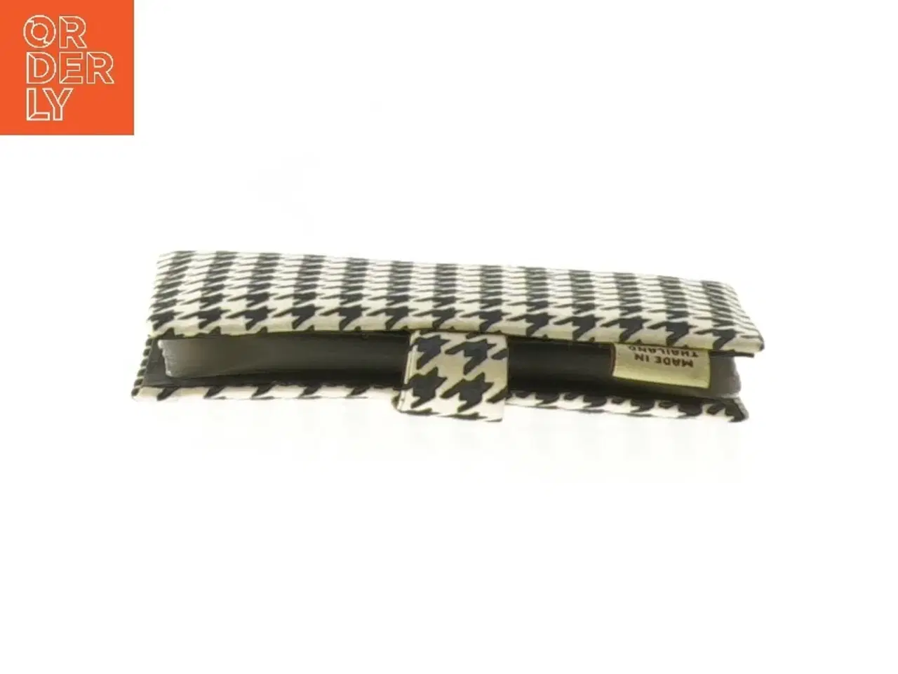 Billede 6 - Sort-hvid ternet tegnebog fra Ferera (str. 8 x. 10,5 cm)