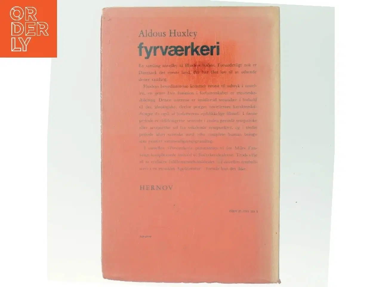 Billede 3 - Fyrværkeri af Aldous Huxley (Bog)