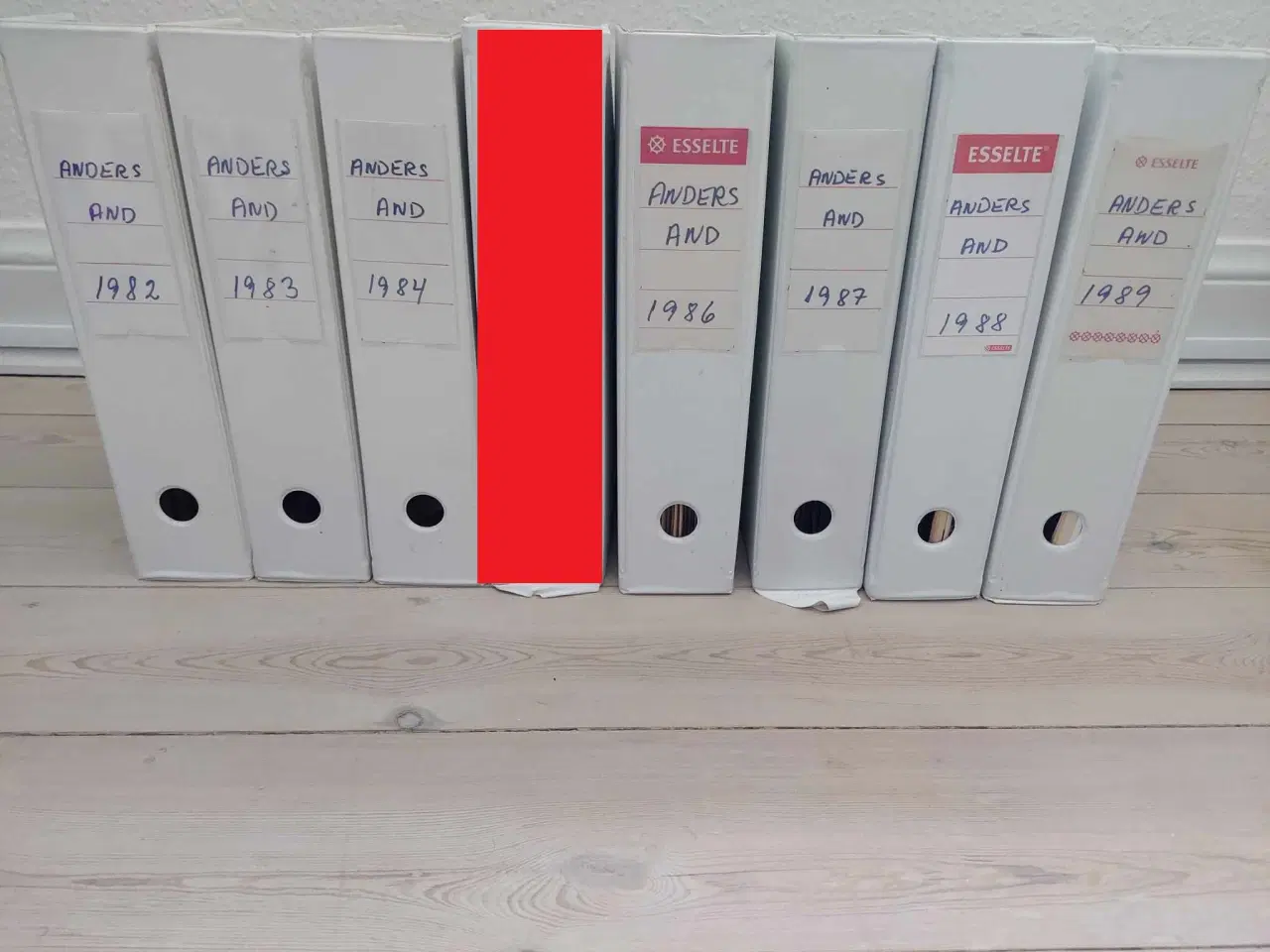Billede 5 - Anders and samling - 82 til 89 - pris pr årgang