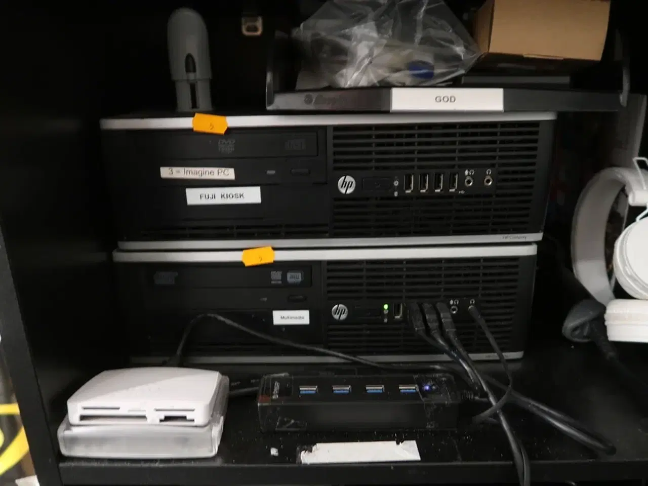 Billede 6 - Computerskærm HP Compaq LA2306x med tastatur, 2 stk. computere m.m.