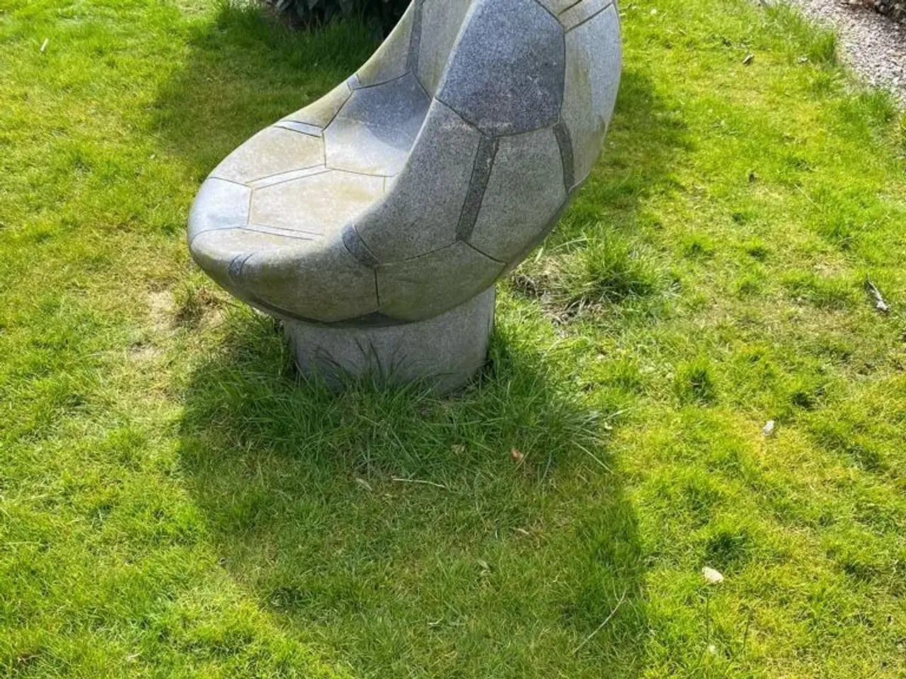 Billede 1 - Granit fodbold stol