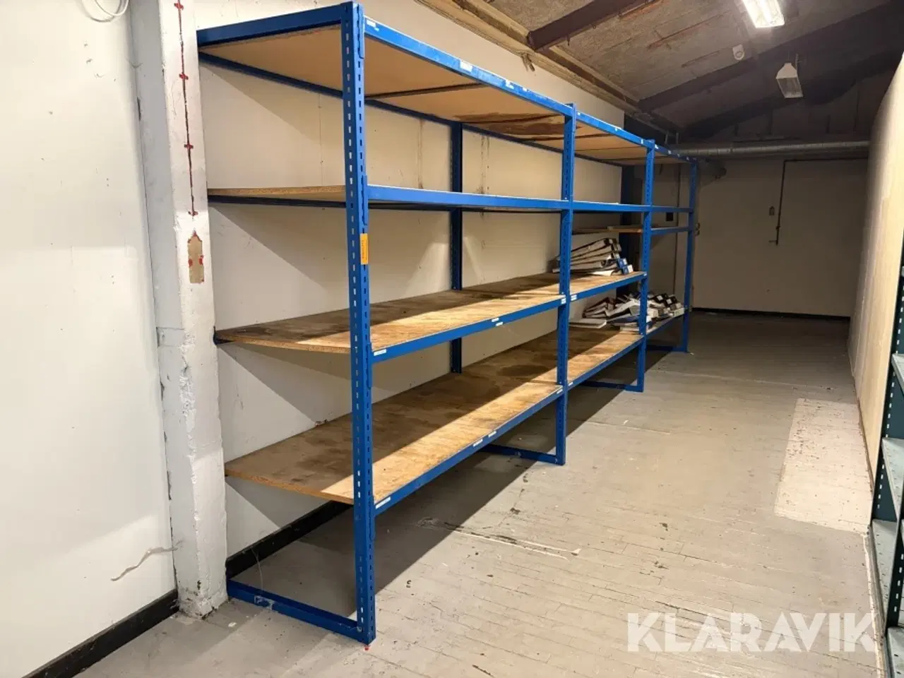 Billede 1 - Værkstedsreoler 6 sektioner