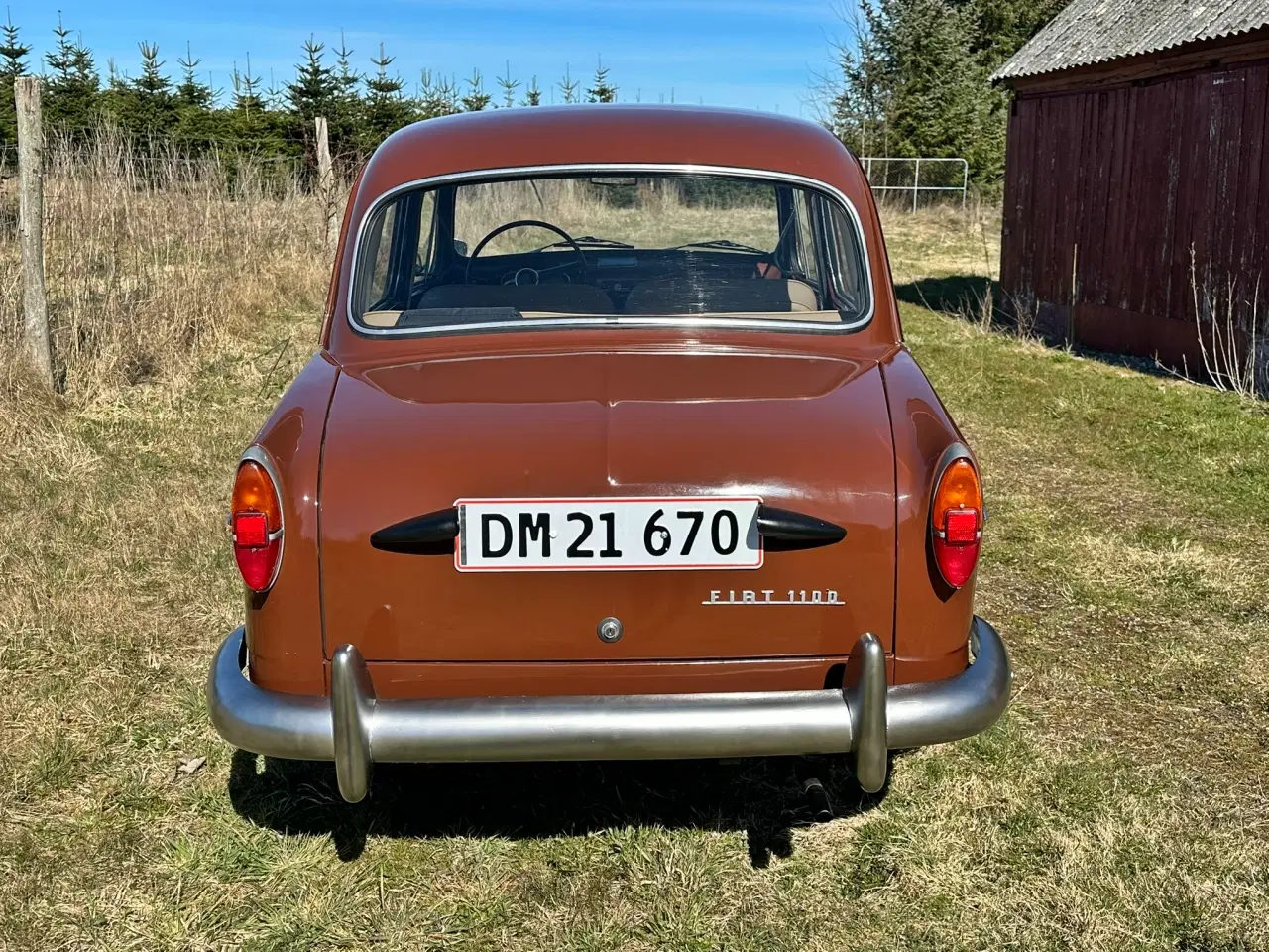 Billede 2 - 61 FIAT 1100 SALON 1961 BYTTE GERNE evt bytte