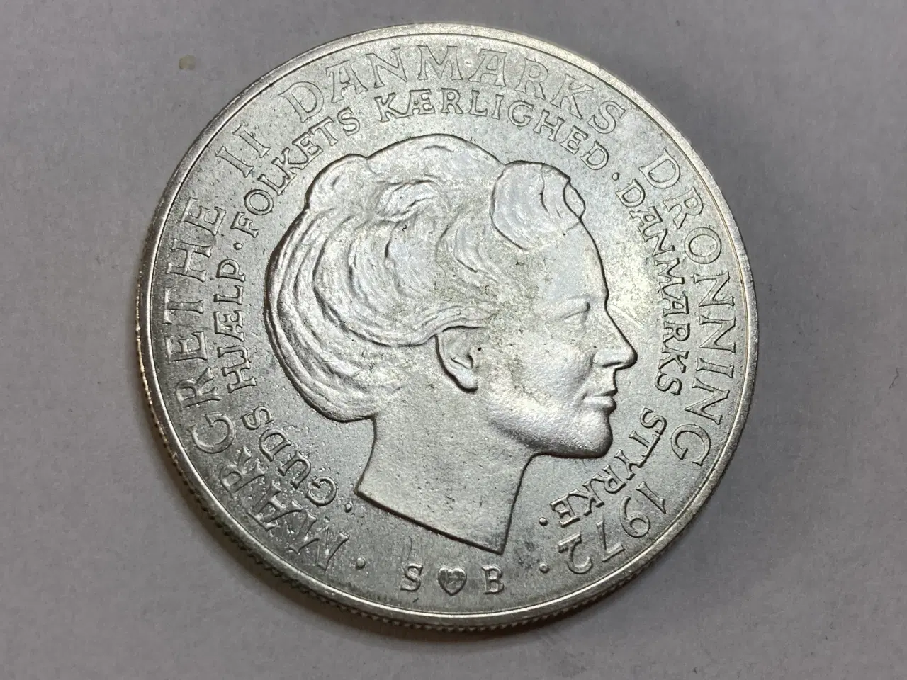 Billede 2 - Erindringsmønt i sølv