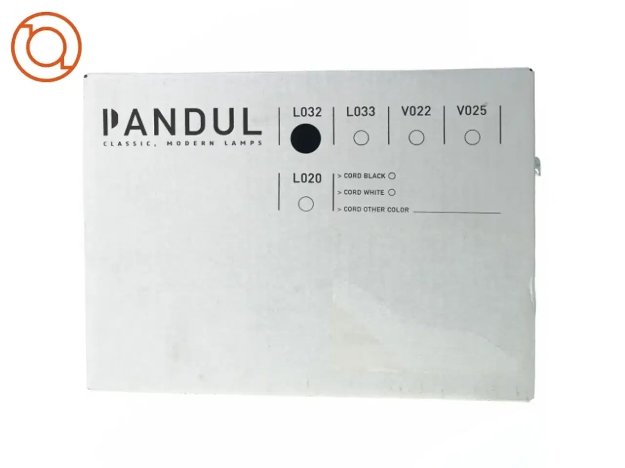 Billede 1 - Jørgen Gammelgaard lampe for Pandul, Tip Top 2 Pendel fra Pandul (str. 19,5 cm)