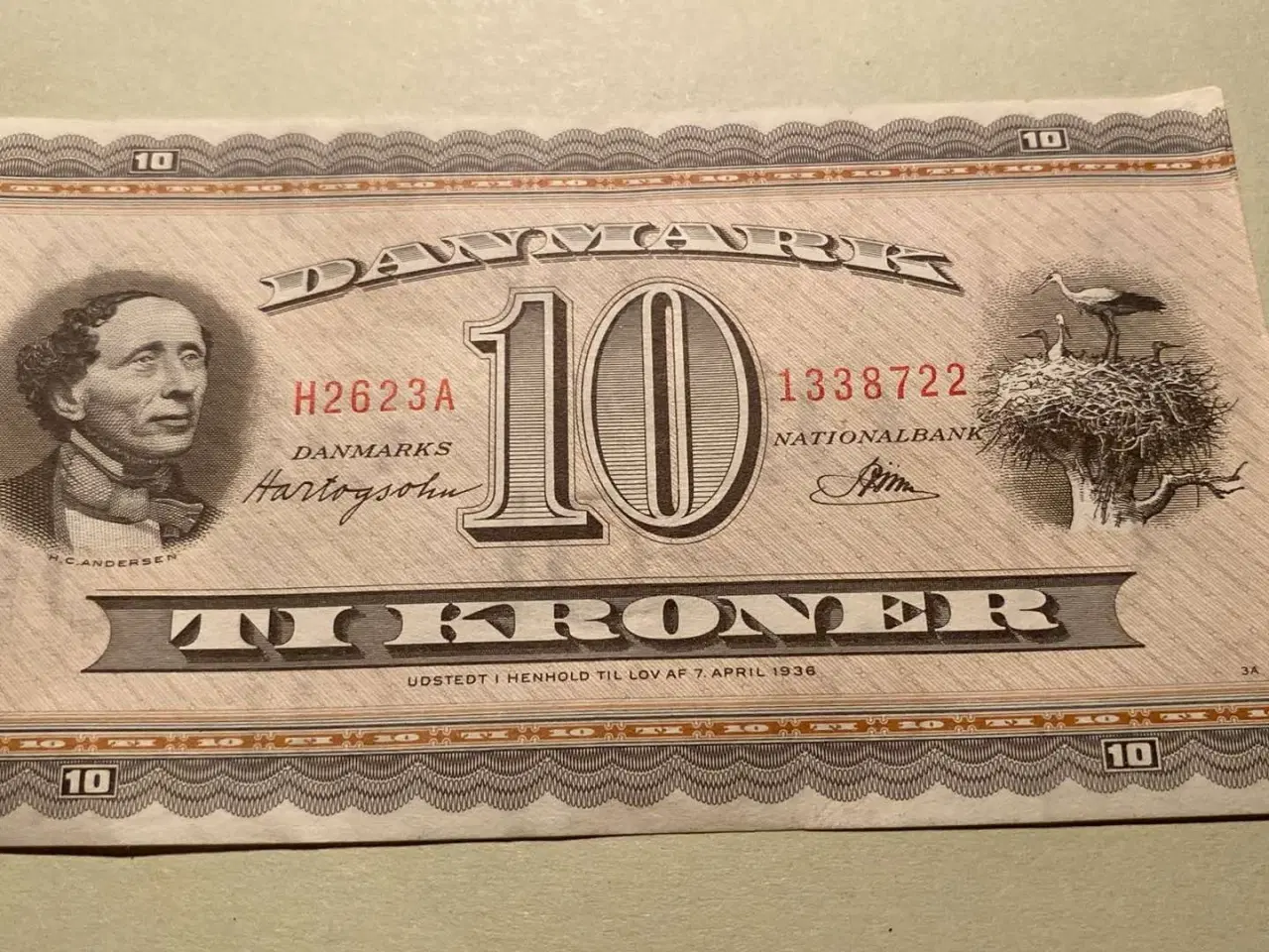 Billede 11 - 10 Kr. seddel Dansk