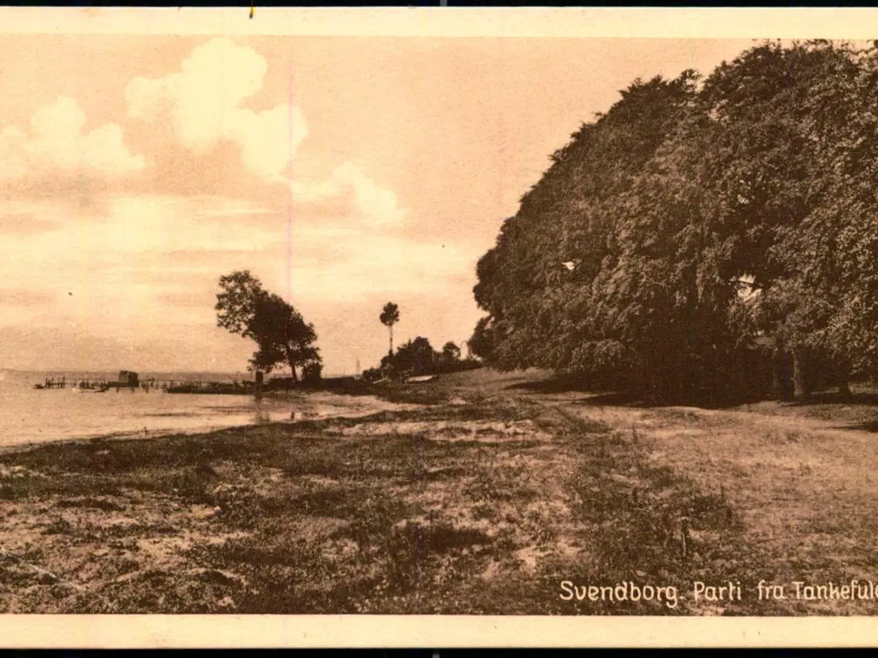 Billede 1 - Svendborg - Parti fra Tankefuld - Stender S. 144 - Ubrugt