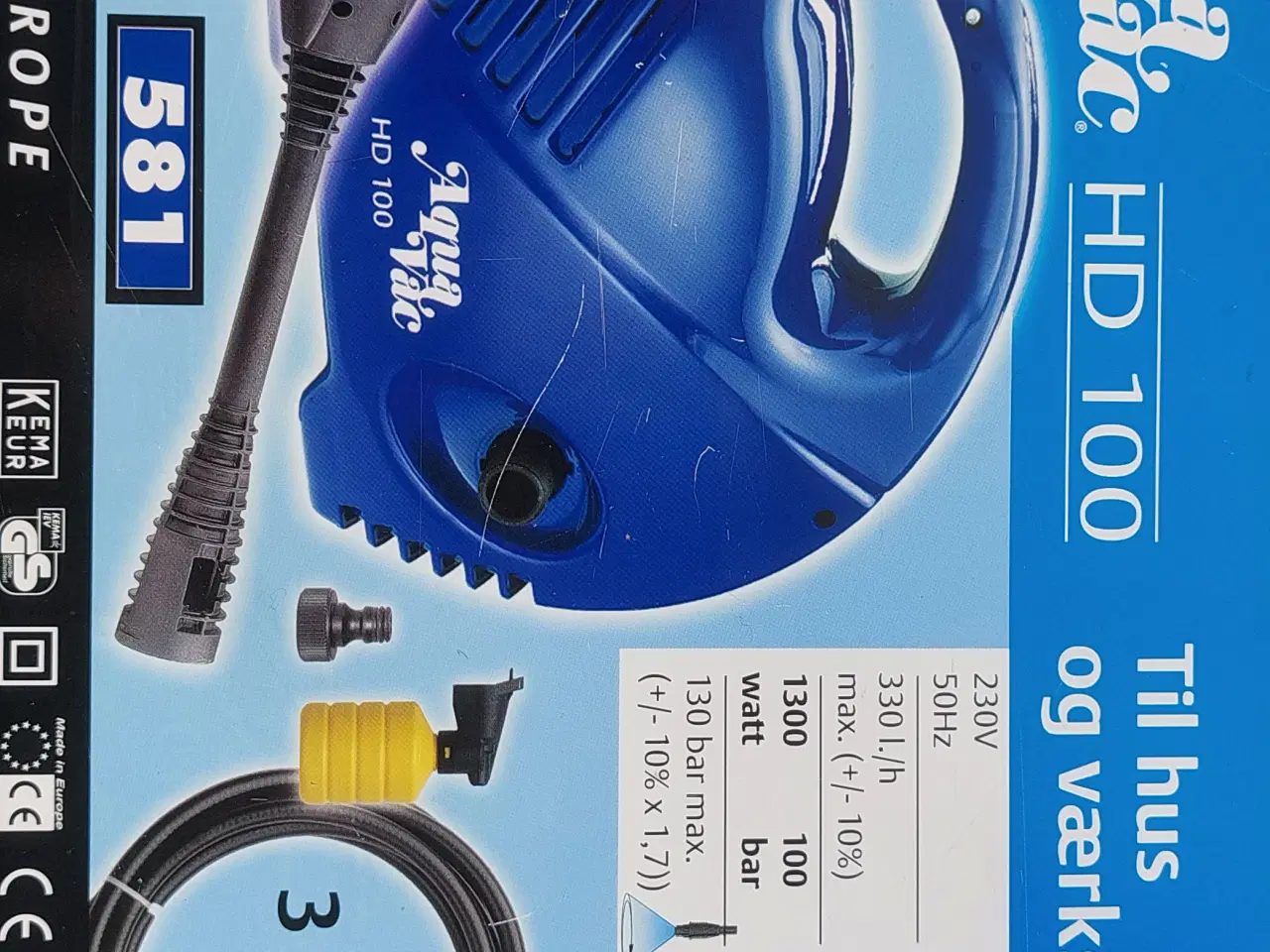 Billede 5 - Højtryksrenser, Aqua Wac 