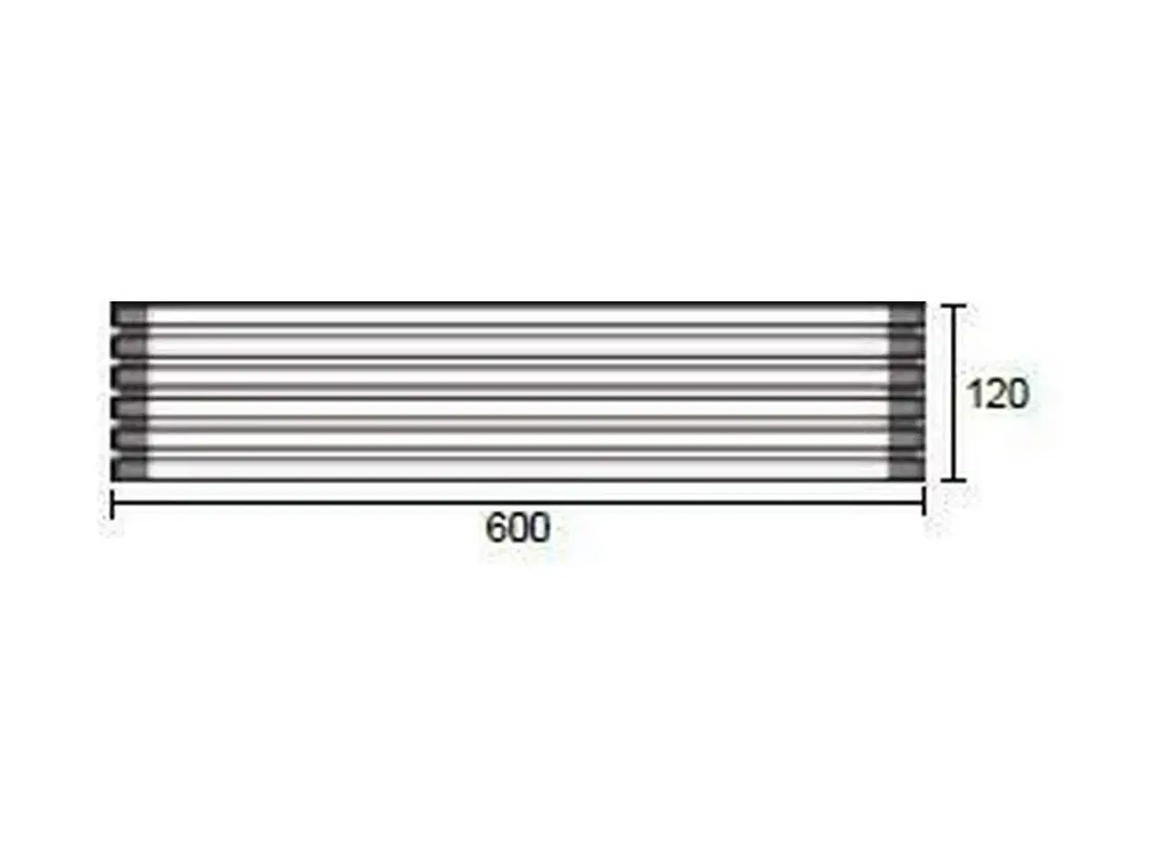 Billede 3 - rist Micel 60 x 1,45 x 12 cm