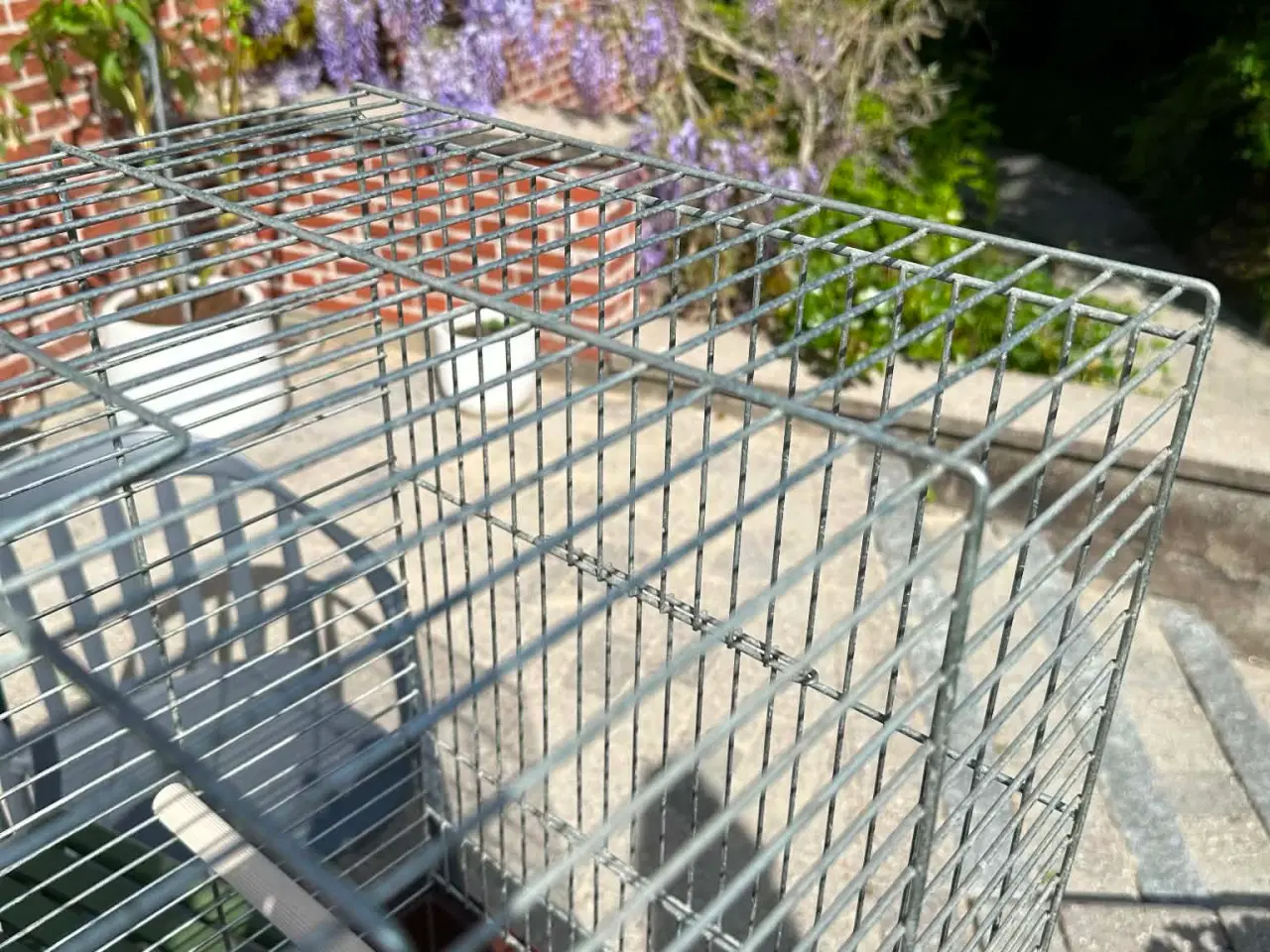 Billede 2 - Fuglebur 60x60x45 til dværgpapegøje eller parakit