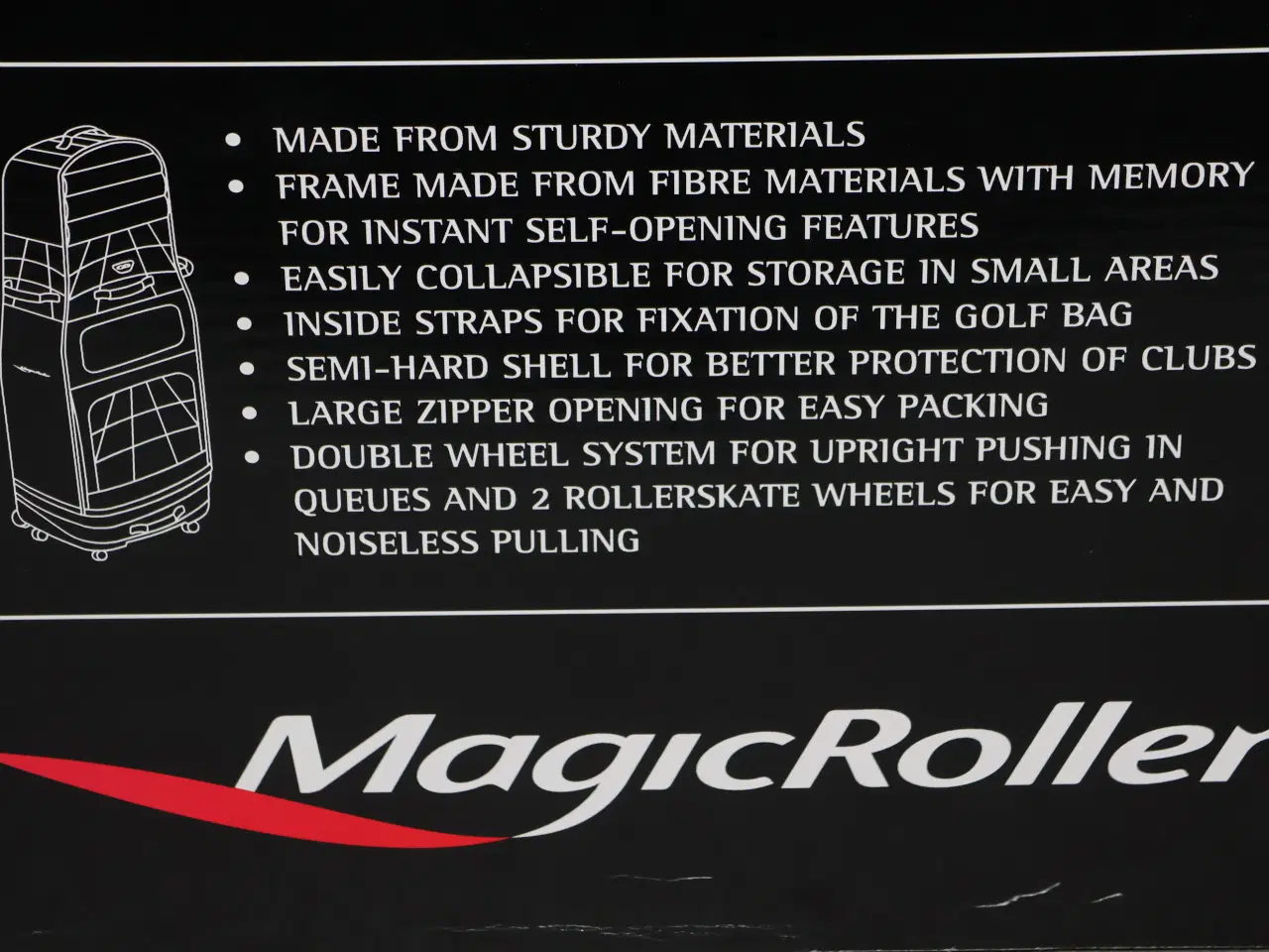 Billede 6 - 2 stk Magicroller rejsecover golf. Ubrugte