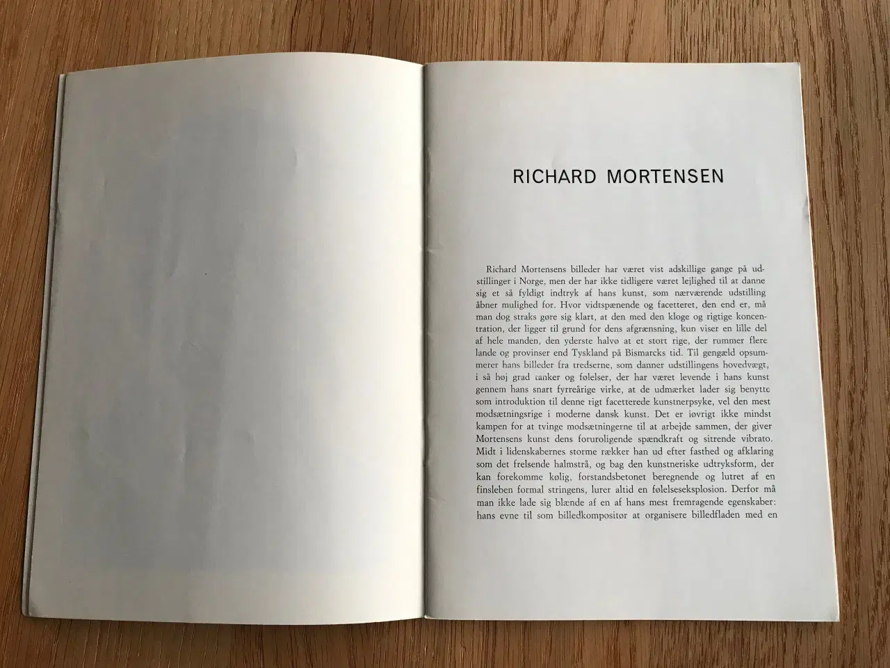 Billede 2 - Richard Mortensen - Katalog 1962