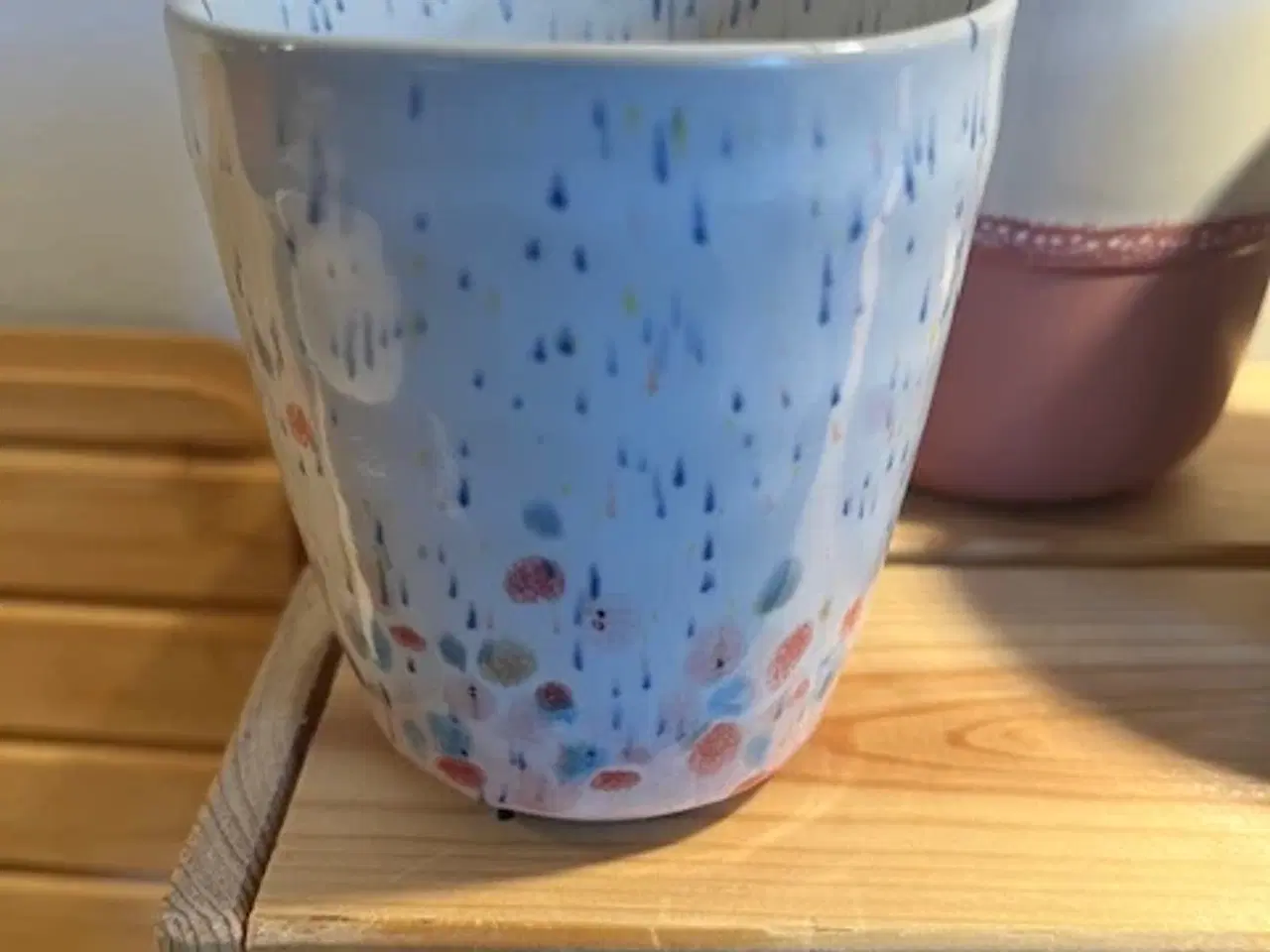 Billede 6 - Håndlavede keramik kopper sæt i lyse farver