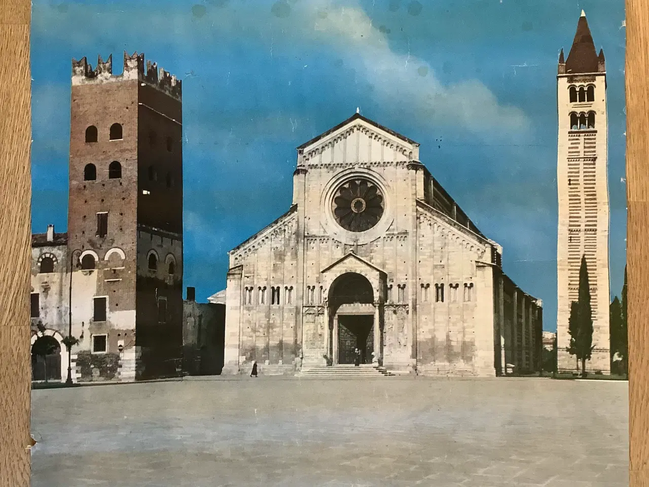 Billede 1 - 1964 retro plakat, Verona Basilica Di San Zeno