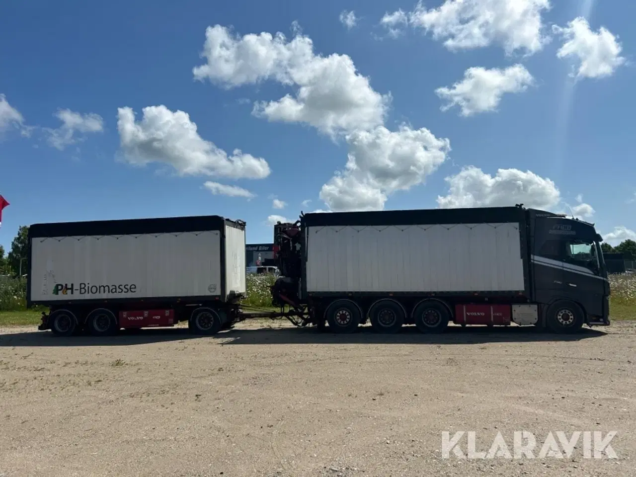 Billede 3 - Lastbil med fliskasse & kævlevogn Volvo FH 750