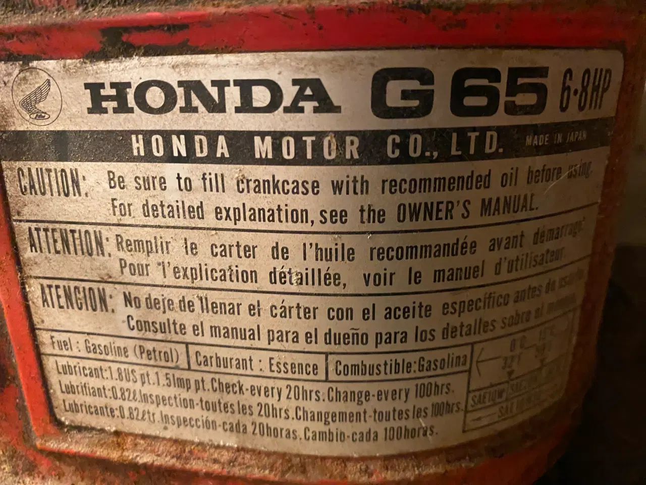 Billede 2 - Honda motor