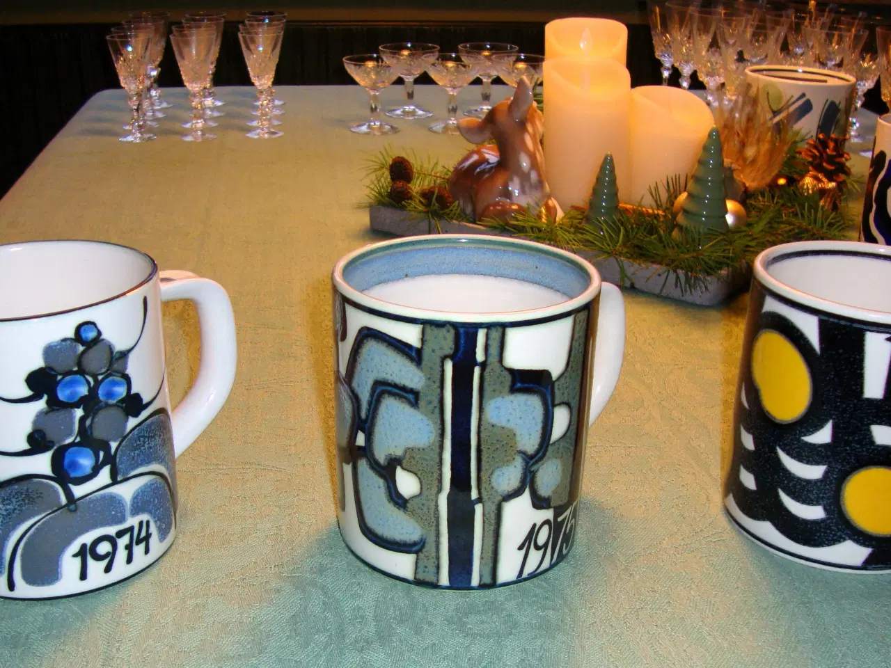 Billede 1 - Årskrus, store fra Royal Copenhagen