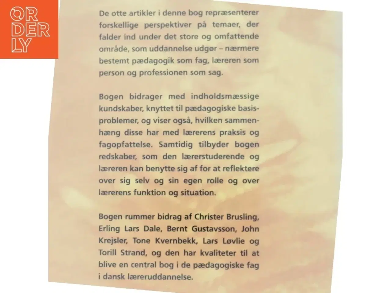 Billede 3 - Pædagogik og lærerprofessionalitet bog fra Forlaget Klim