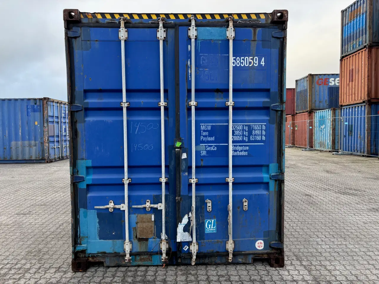 Billede 1 - 40 fods HC Container - ID: GESU 585059-4